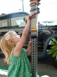 Autumn and the sign scarf