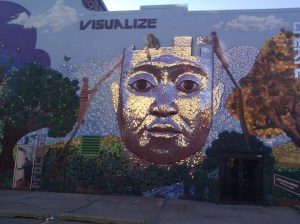 Visualize mural, Grand Rapids, MI